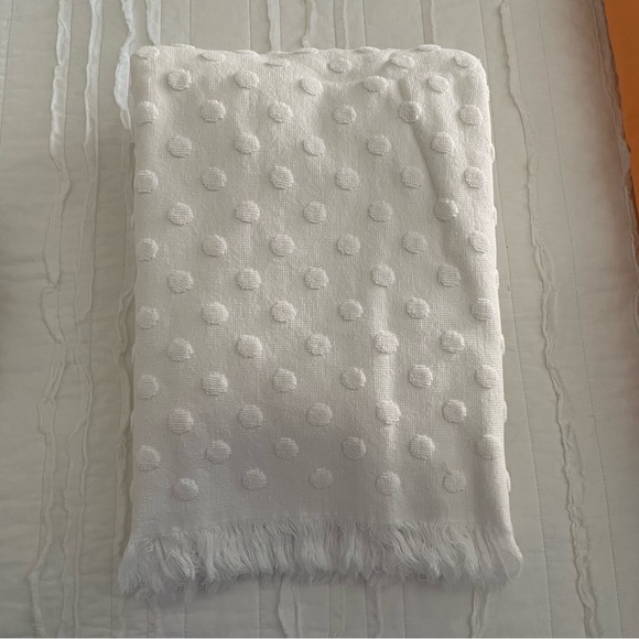 Threshold Bath Target Threshold White Polka Dot Terry Towel Set